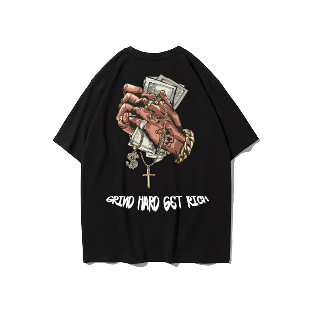 GHGR Oversized Tee | Black