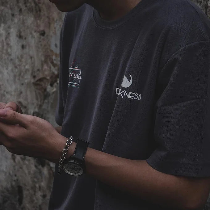 Darkness "THE NEXT LEVEL" Tee | Grey