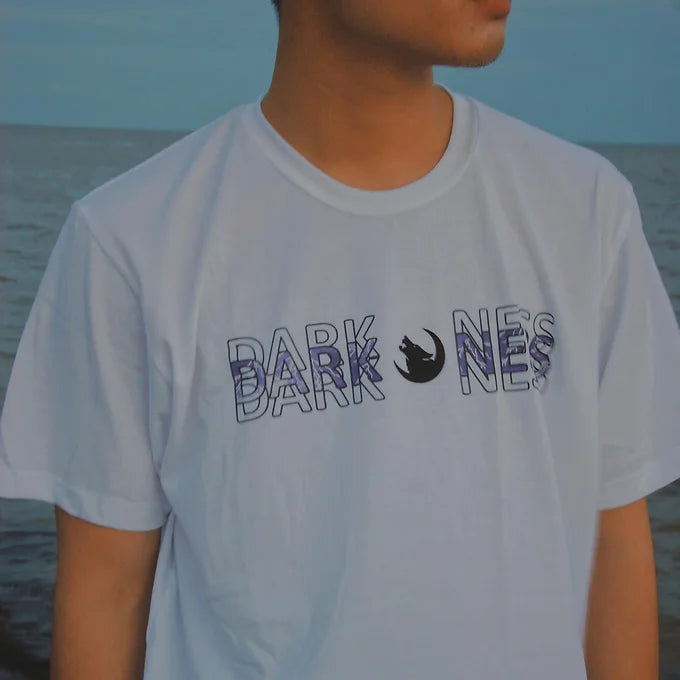 Darkness Flocking Logo Tee