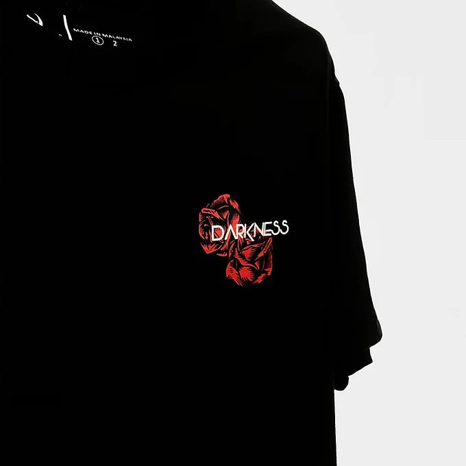 Darkness Roses Skulls Tee