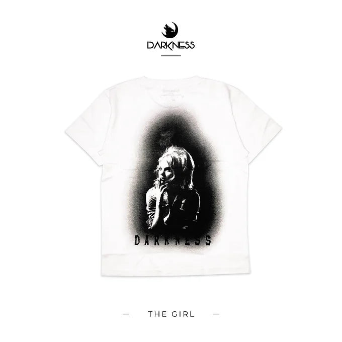 Darkness "THE GIRL" Tee | White