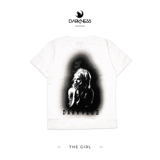 Darkness "THE GIRL" Tee | White