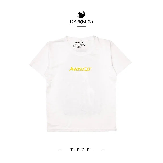 Darkness "THE GIRL" Tee | White