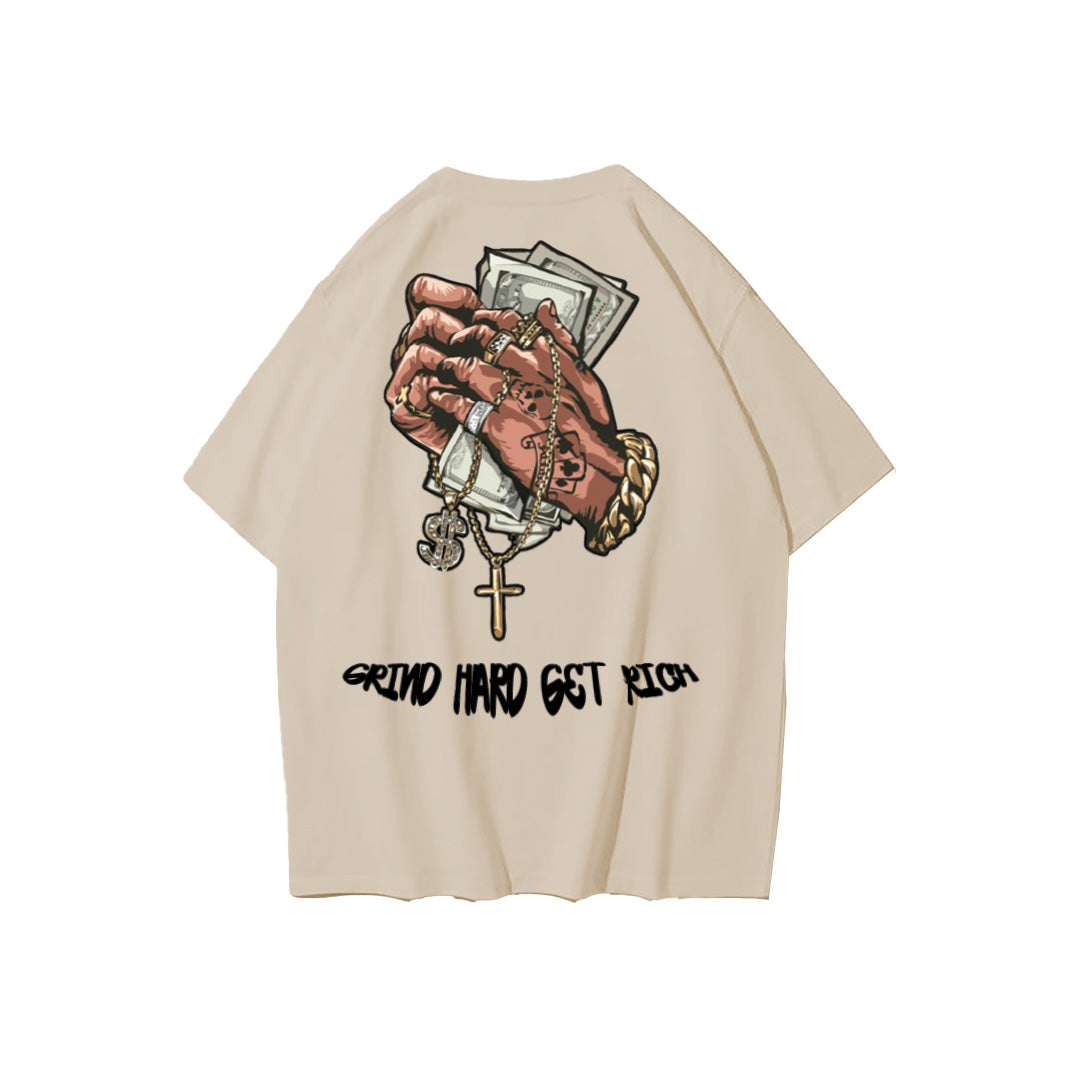 GHGR Oversized Tee | Khaki