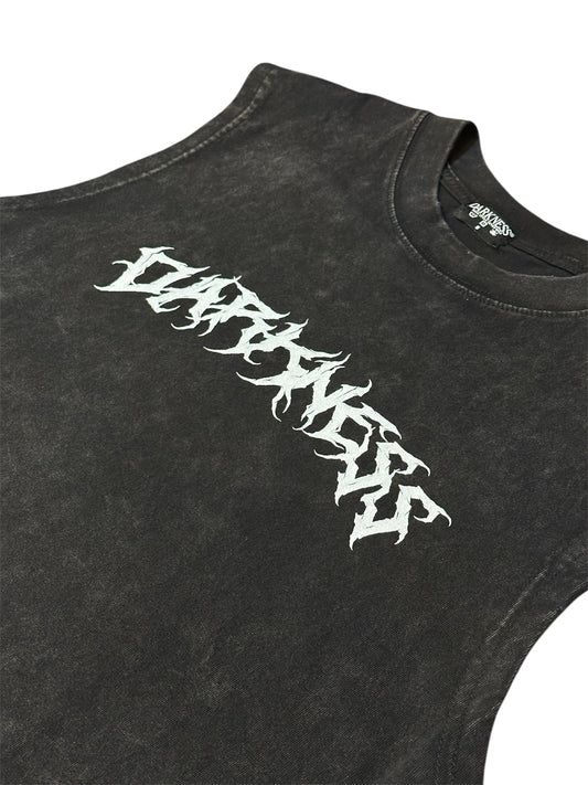 Urban Washed Tank Top | Black
