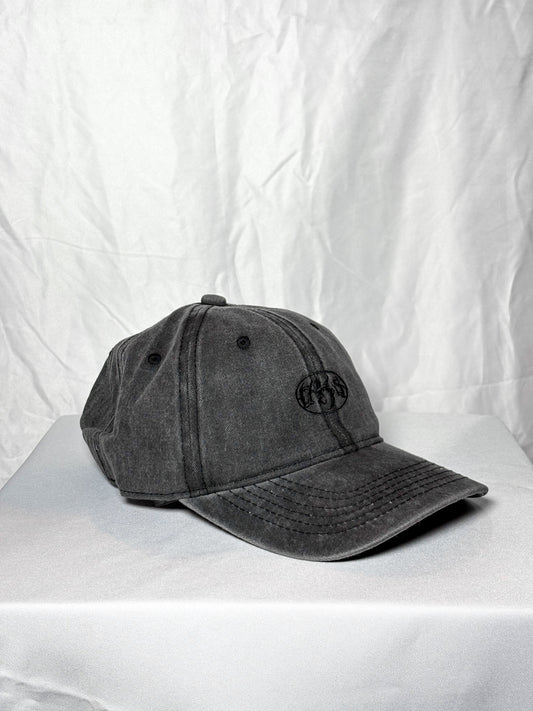 DKS Embroidered Cap | Washed Black