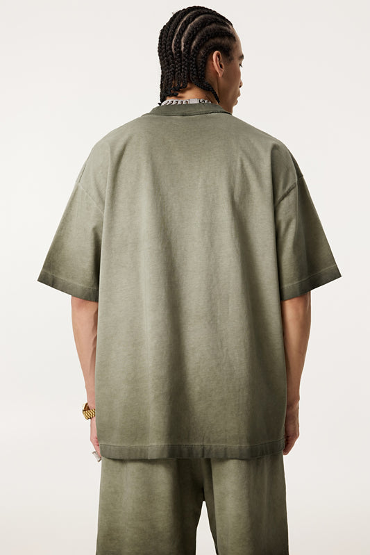 Neutral State Tee | Washed Army Green