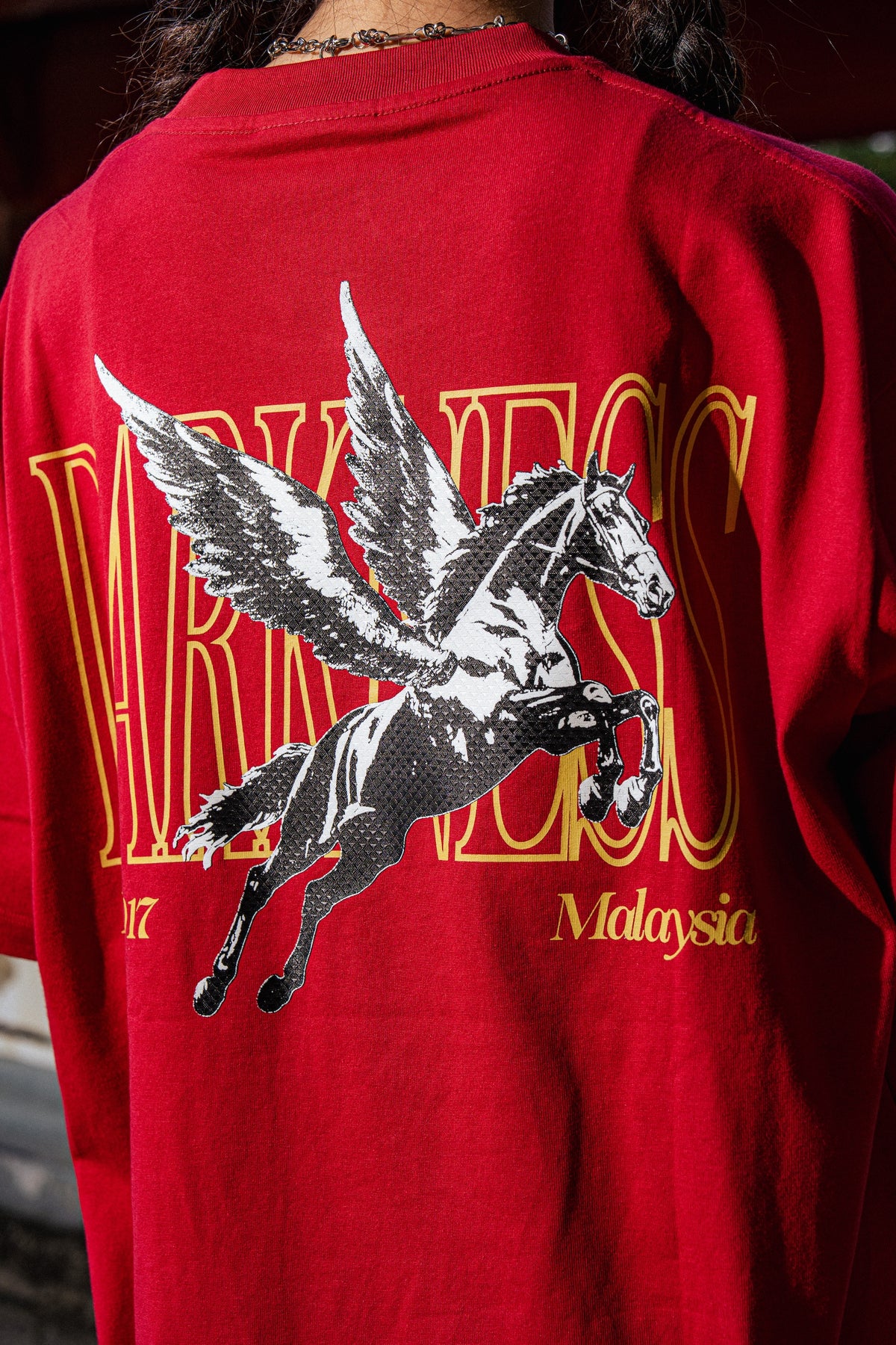 Flying Horse Tee | Red