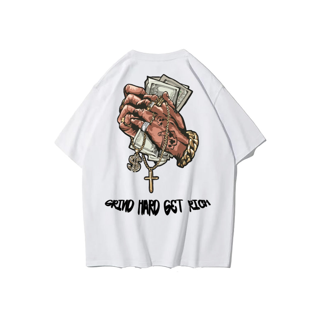 GHGR Oversized Tee | White