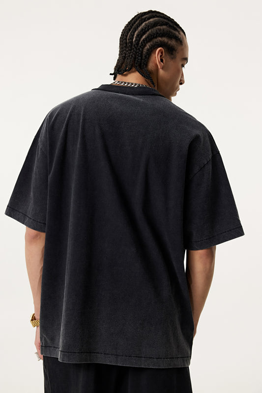 Neutral State Tee | Washed Black