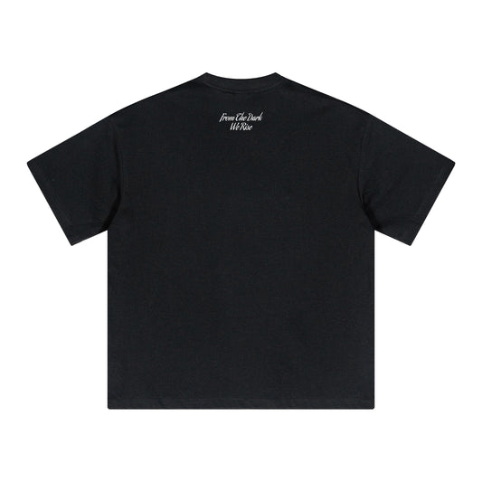 Rise Oversized Tee | Black