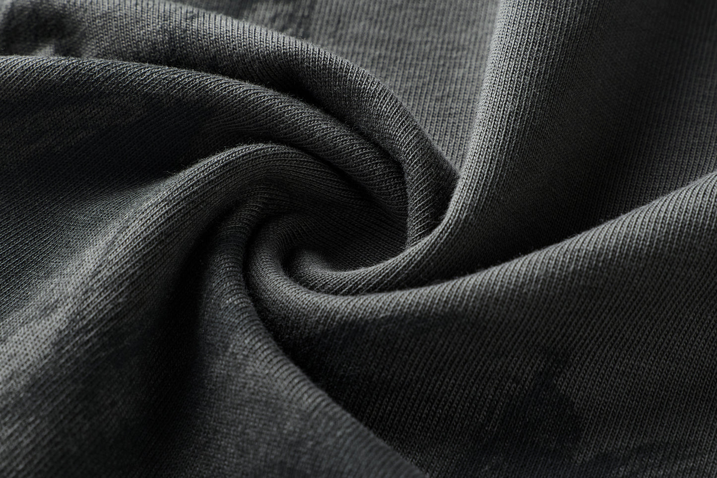 RTW Mud-Dyed Crop Top | Charcoal Grey
