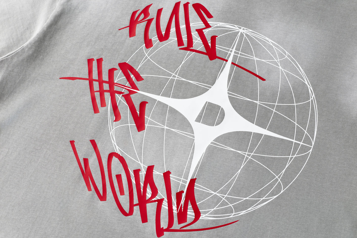 RTW Spray Washed Tee | Grey