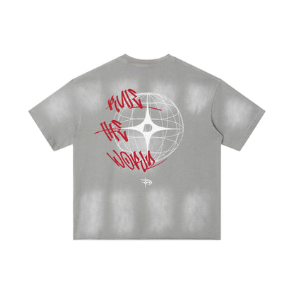 RTW Spray Washed Tee | Grey