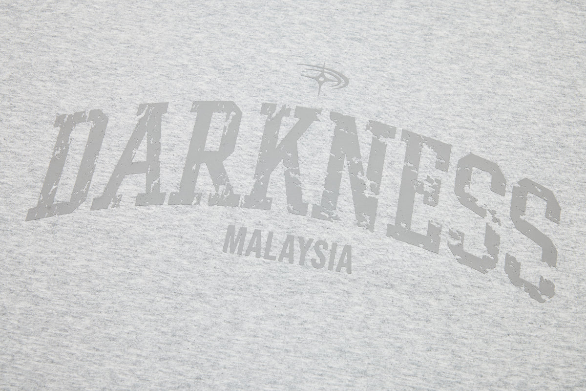 Distressed Boxy Tee | Grey