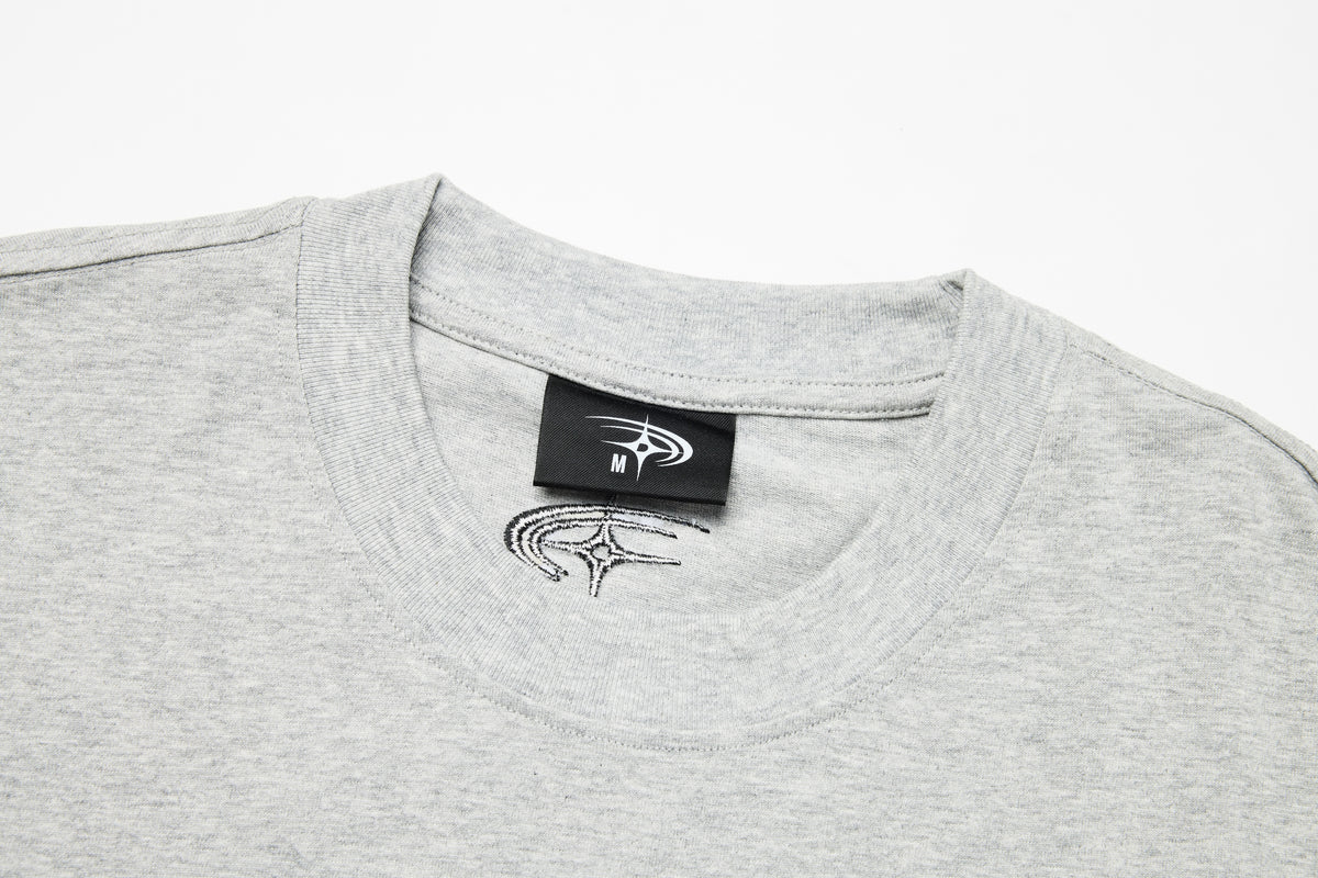 3D Essential Tee | Grey