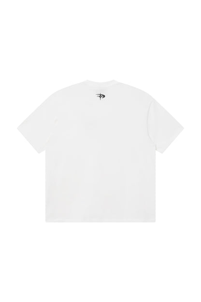 3D Essential Tee | White