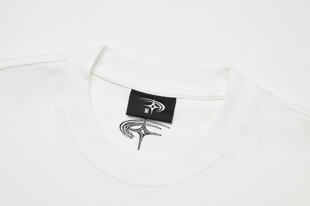 3D Essential Tee | White