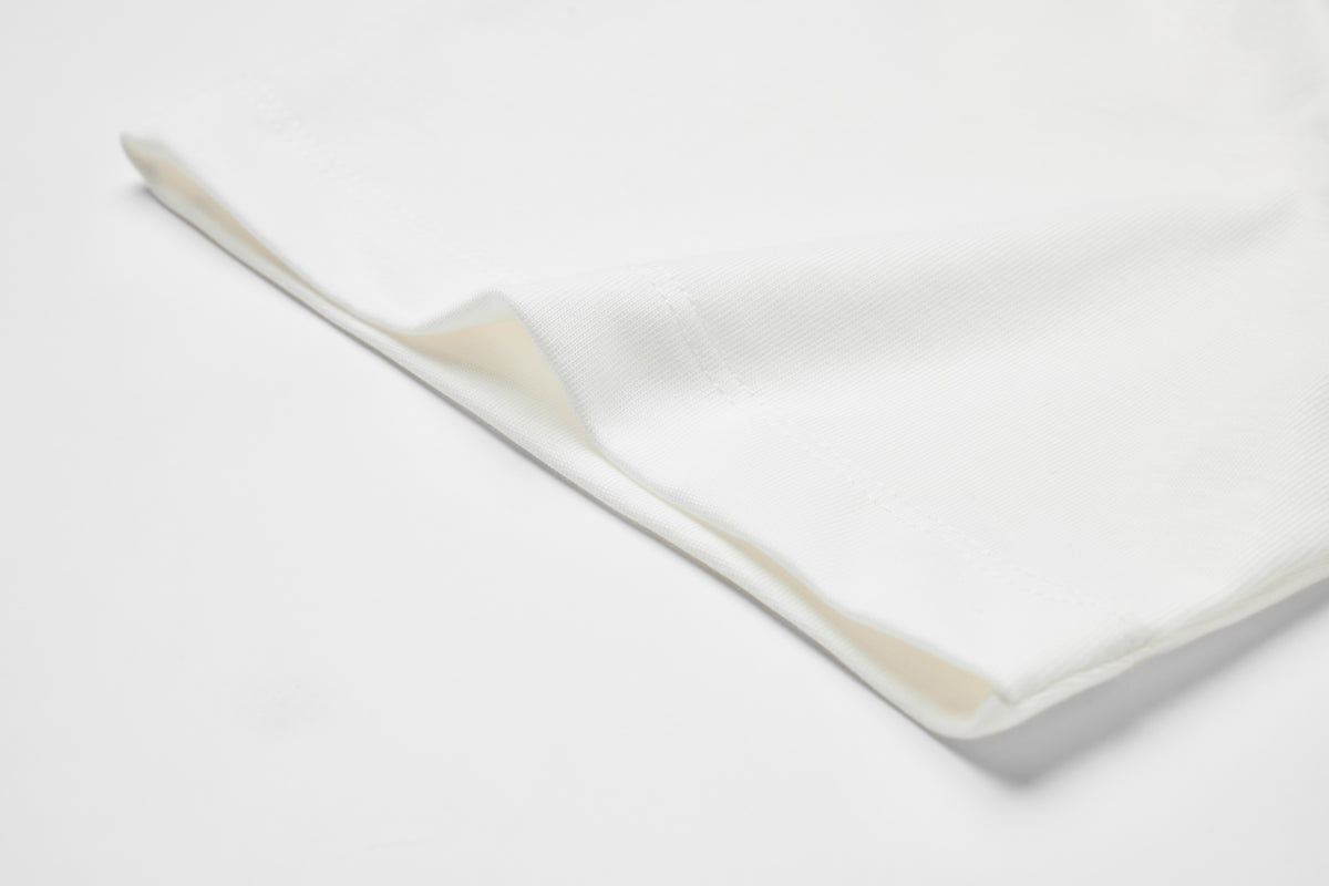 3D Essential Tee | White