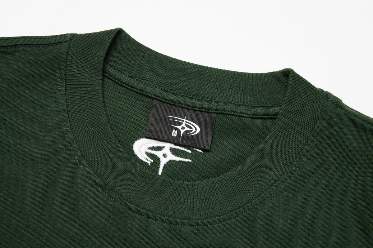 3D Essential Tee | Army Green