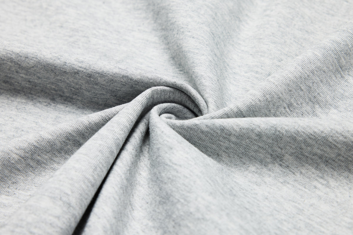 Distressed Boxy Tee | Grey
