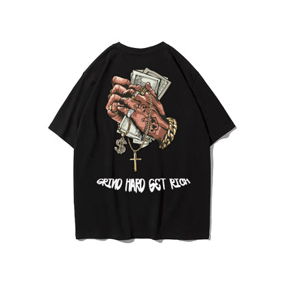 GHGR Oversized Tee | Black