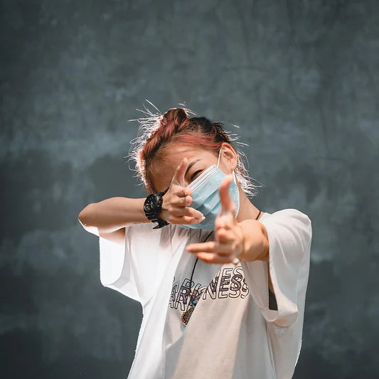 Darkness Flocking Logo Tee