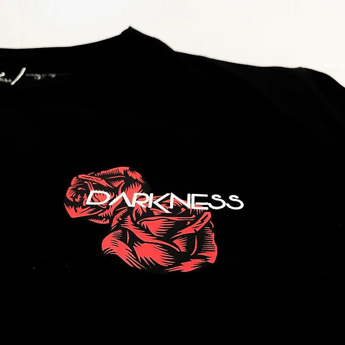 Darkness Roses Skulls Tee