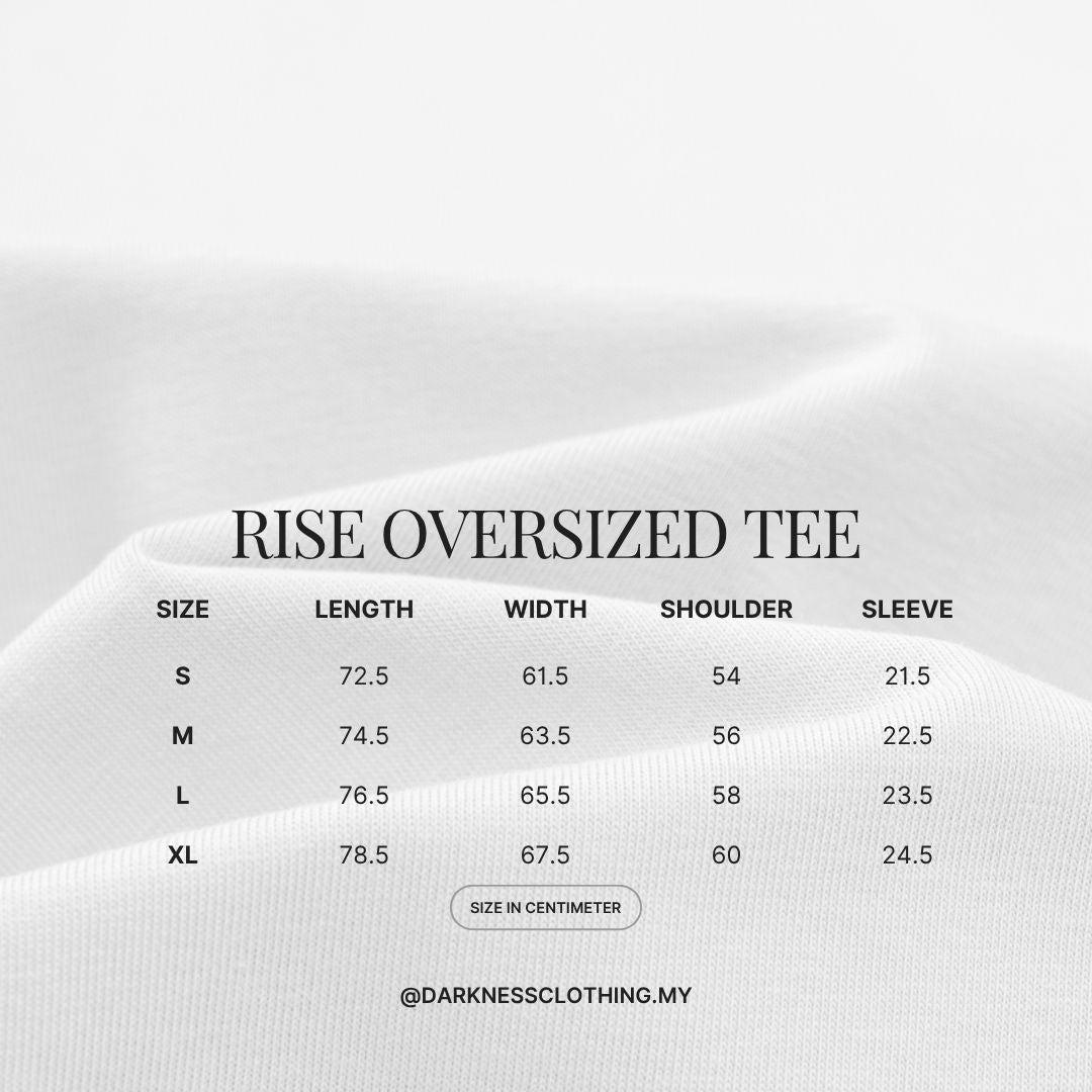 Rise Oversized Tee | Grey