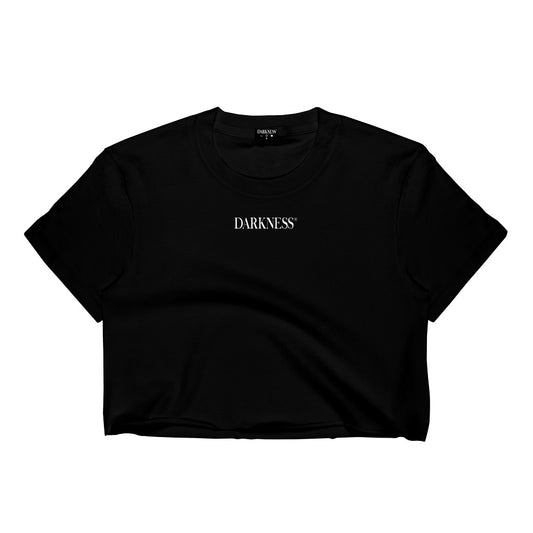 Darkness Signature Crop Top | Black