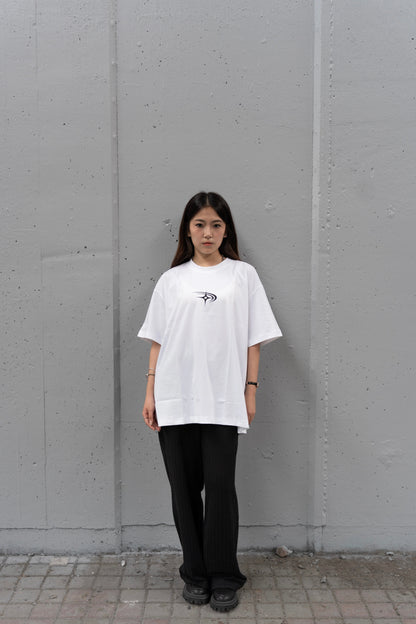 Rise Oversized Tee | White