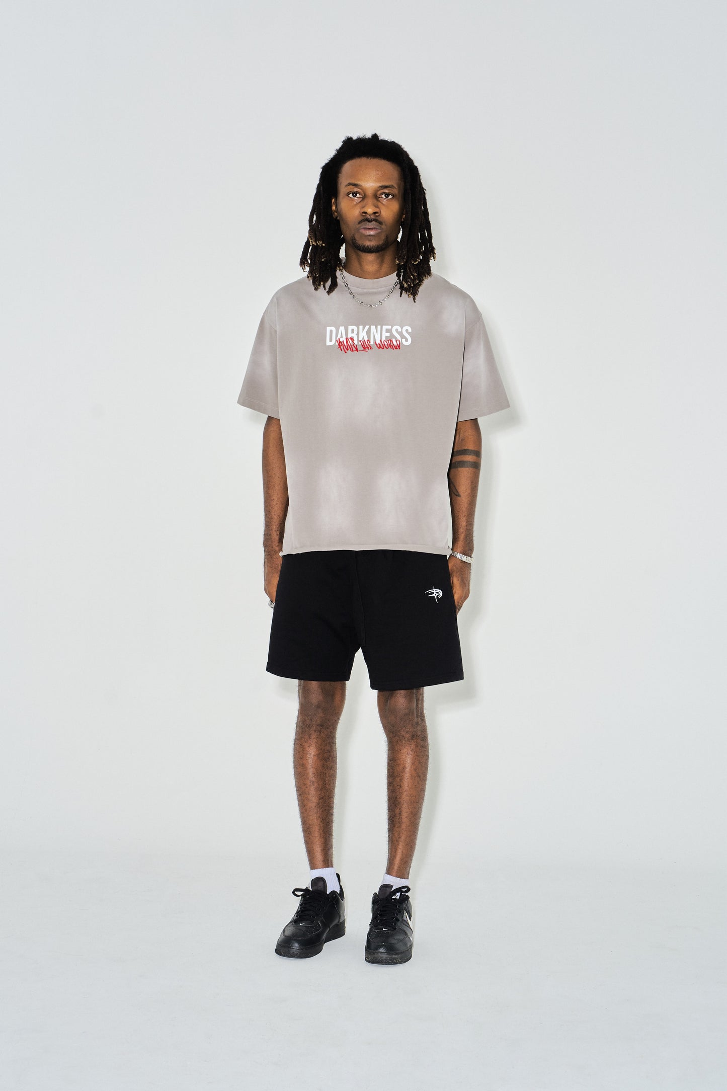 RTW Spray Washed Tee | Grey