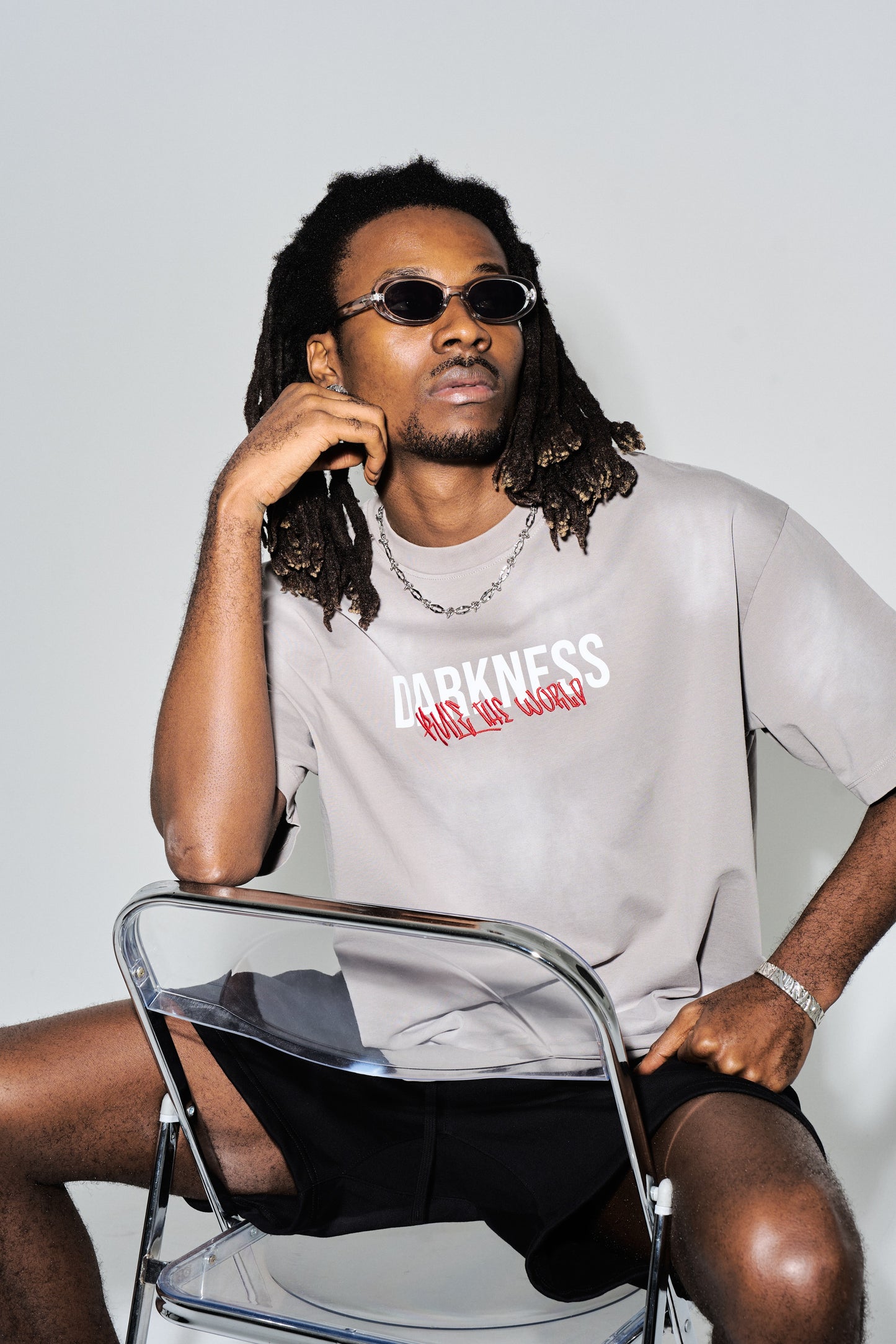 RTW Spray Washed Tee | Grey