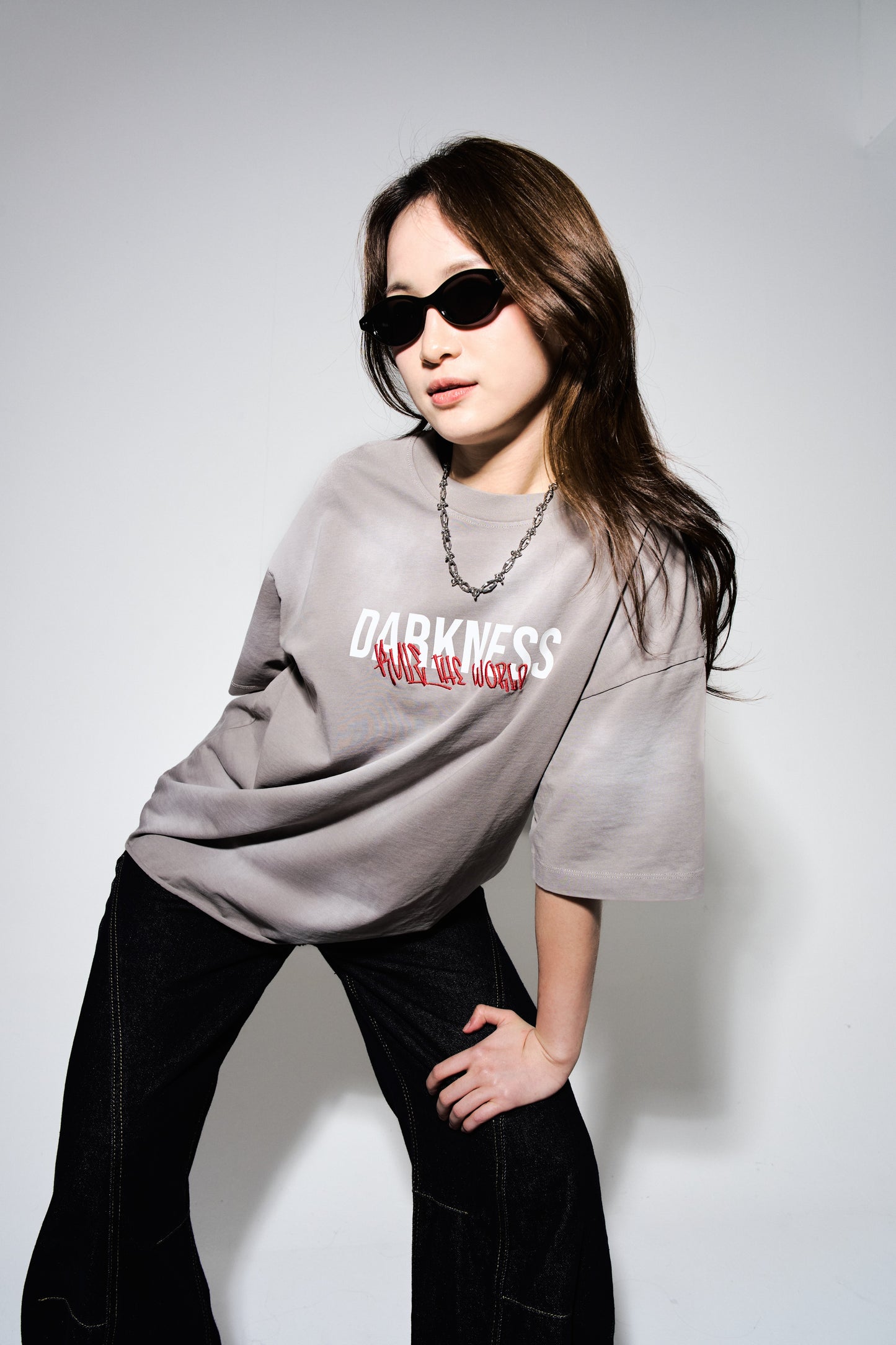 RTW Spray Washed Tee | Grey