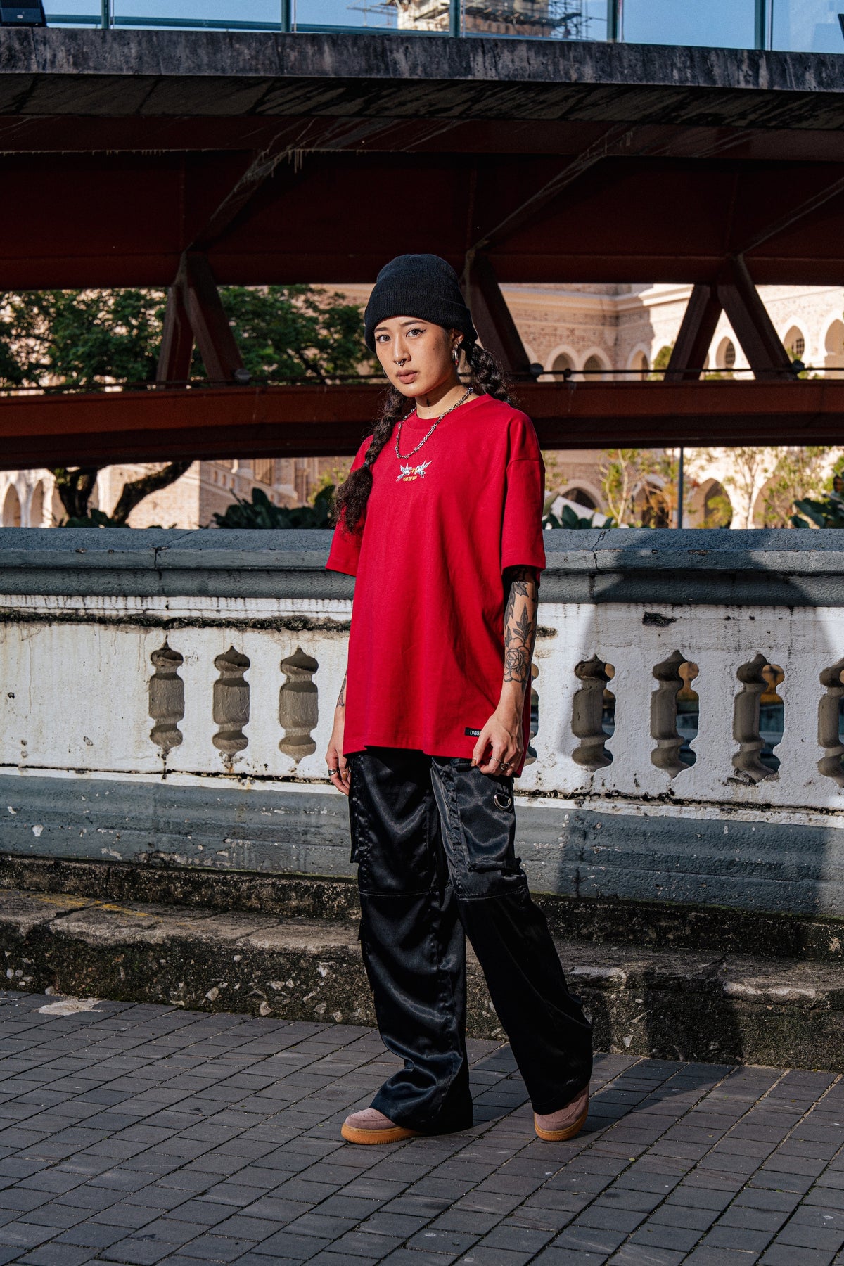 Flying Horse Tee | Red