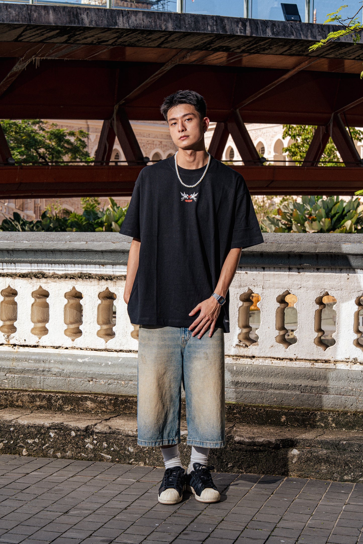 Flying Horse Tee | Black