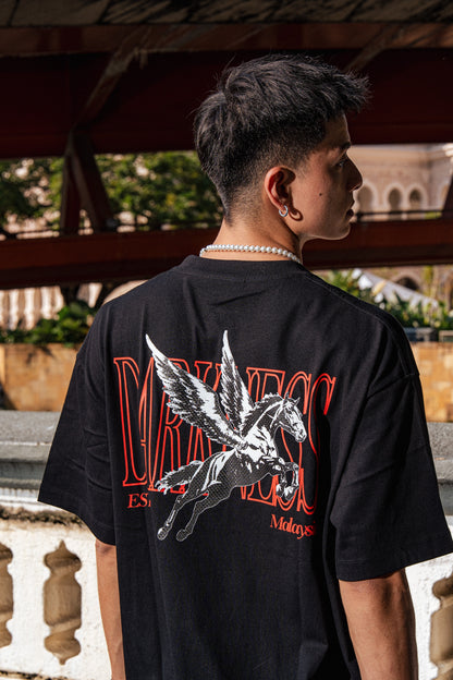 Flying Horse Tee | Black