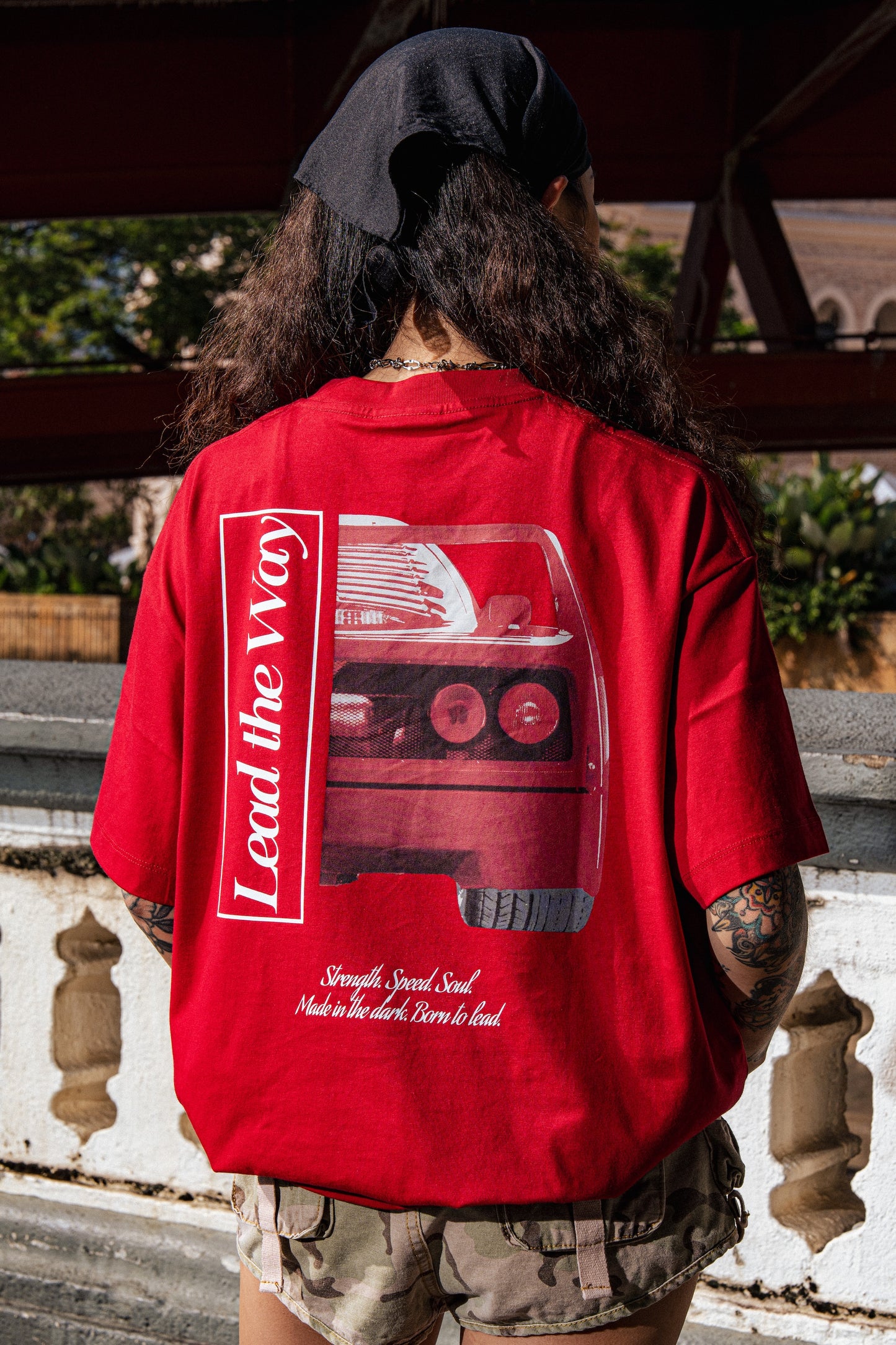 Horsepower Tee | Red
