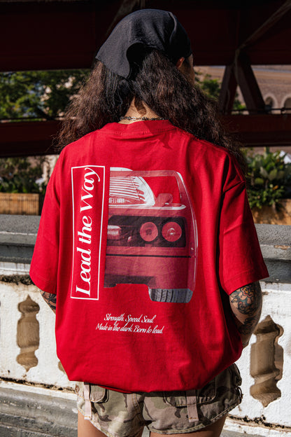 Horsepower Tee | Red
