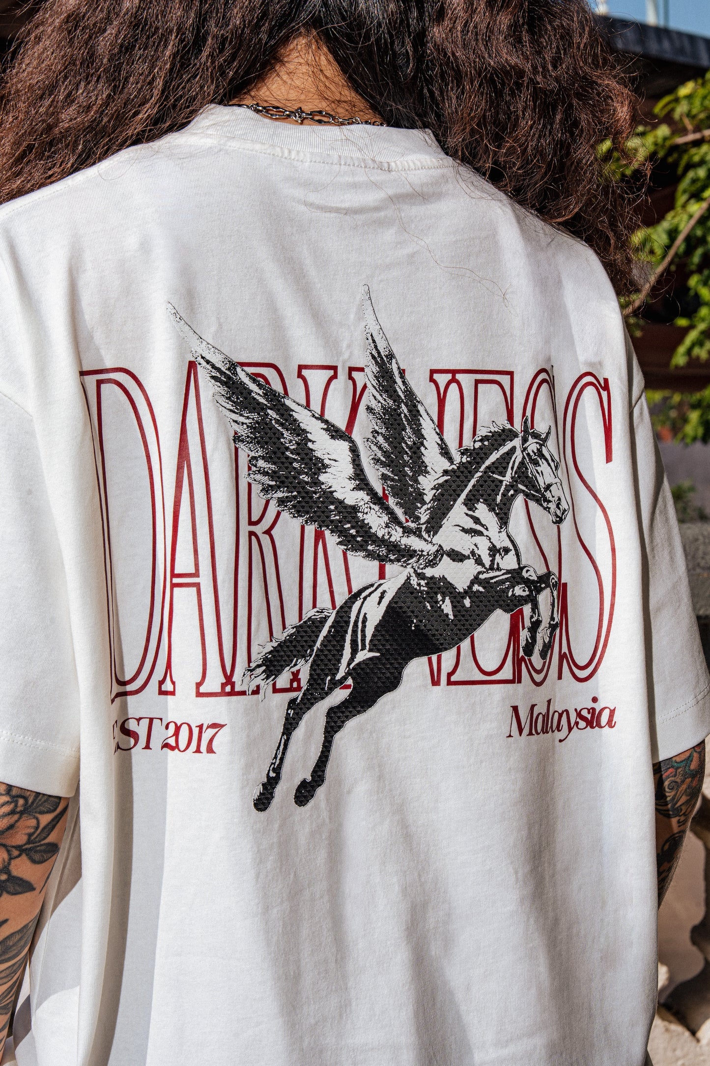 Flying Horse Tee | Cream