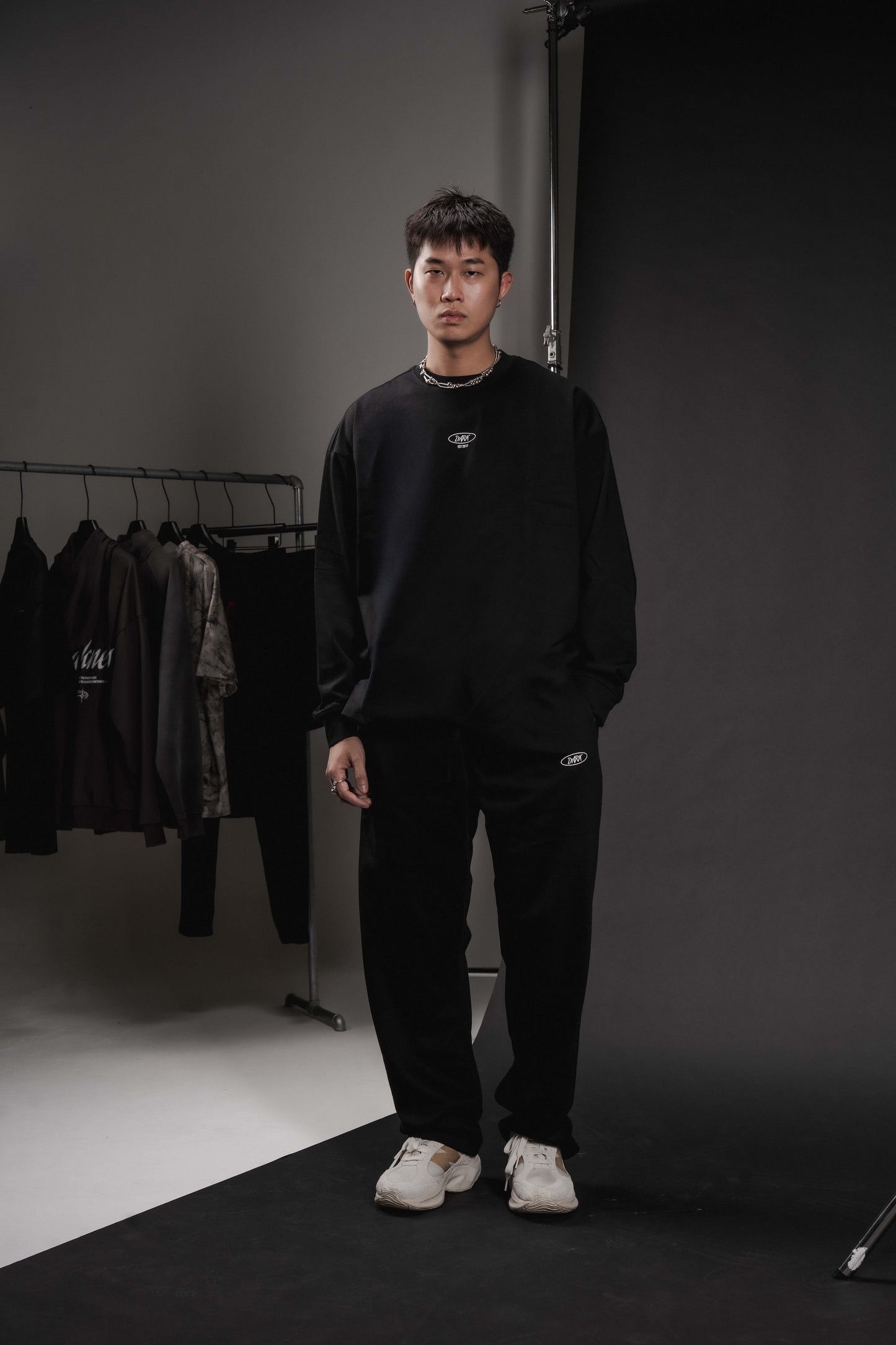 Blackout Script Long Sleeve