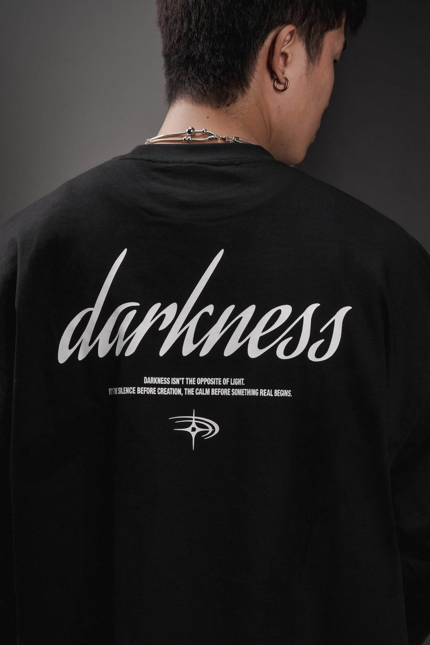 Blackout Script Long Sleeve