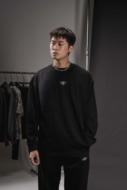 Blackout Script Long Sleeve