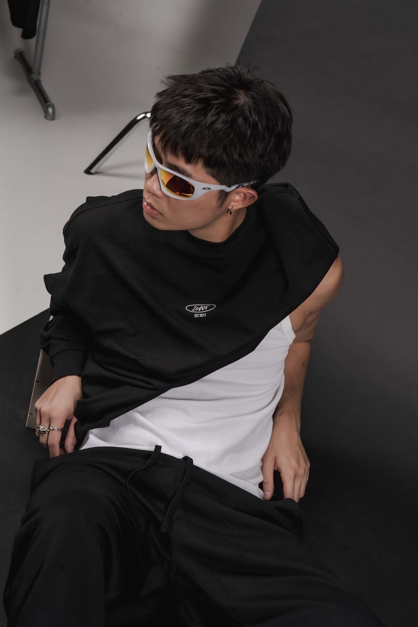 Blackout Script Long Sleeve