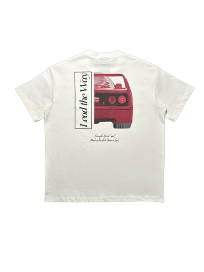 Horsepower Tee | Cream