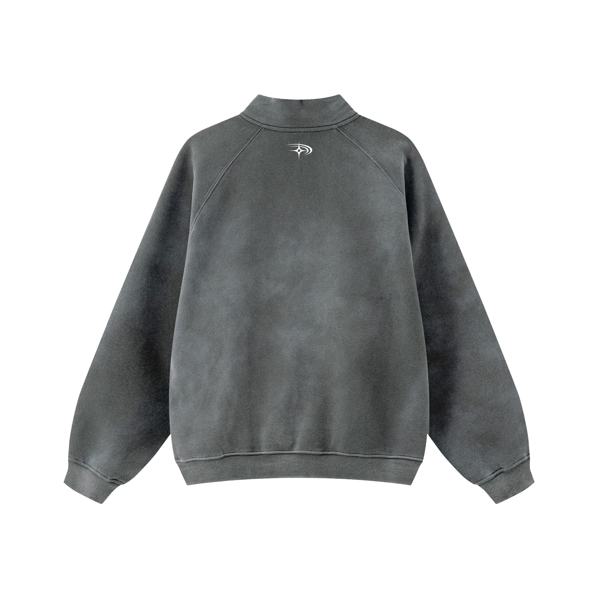 Blackout Half-Zip Sweat – Darkness Clothing